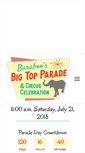 Mobile Screenshot of bigtopparade.com